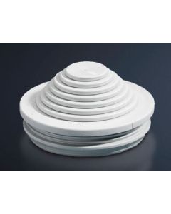 Stepped collar For wall thicknesses from 1.5 to 4.5 mm
