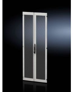 Sheet steel door, vertically divided, vented for VX IT