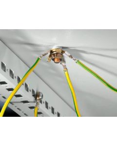 Potential equalisation star for 8 mm earthing bolt