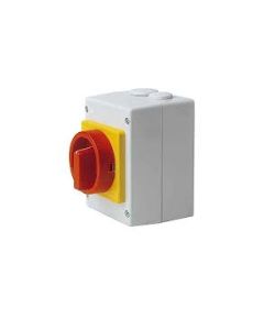 3x160A switch insert for base mounting Provided with shaft: 10mm sq. - 177mm lengths Single lever handle