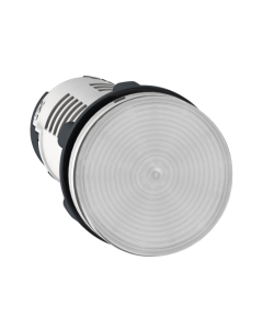 Monolithic pilot light, plastic, clear, 22, integral LED, 230¦240 V AC