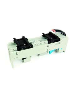 ISO Busbar Mounting Module. 25A. 200 x 45mm. Includes supply wires. Finger proof. For use with 5/10mm thick busbar