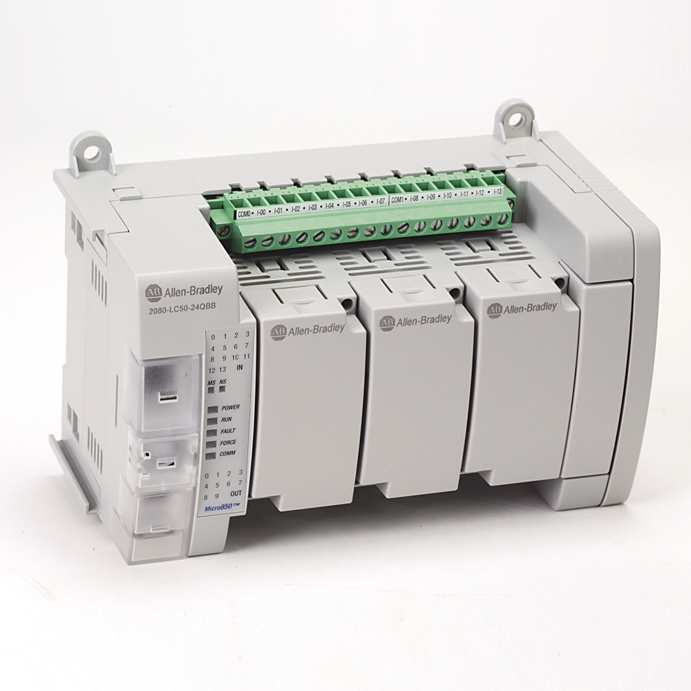 Rockwell,2080-LC50-24QBB,Micro850 24 I/O EtherNet/IP Controller ...