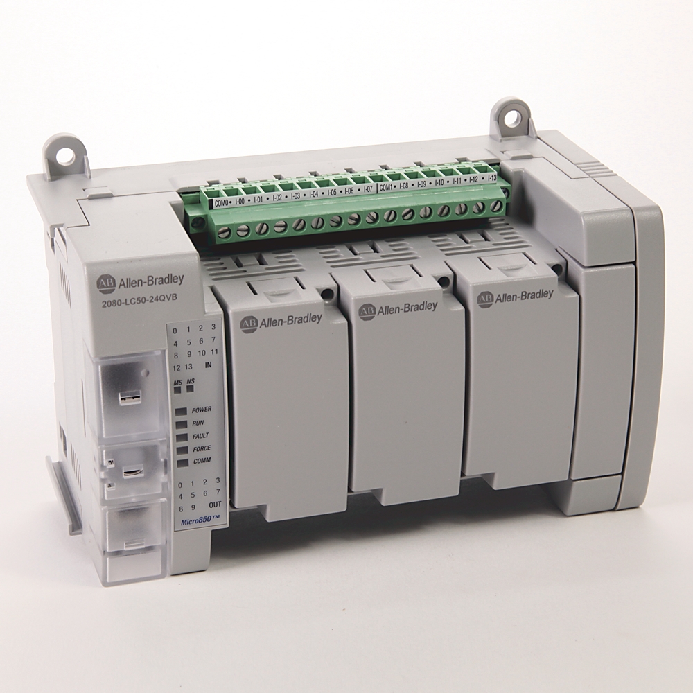 Rockwell,2080-LC50-24QVB,Micro850 24 I/O EtherNet/IP Controller ...