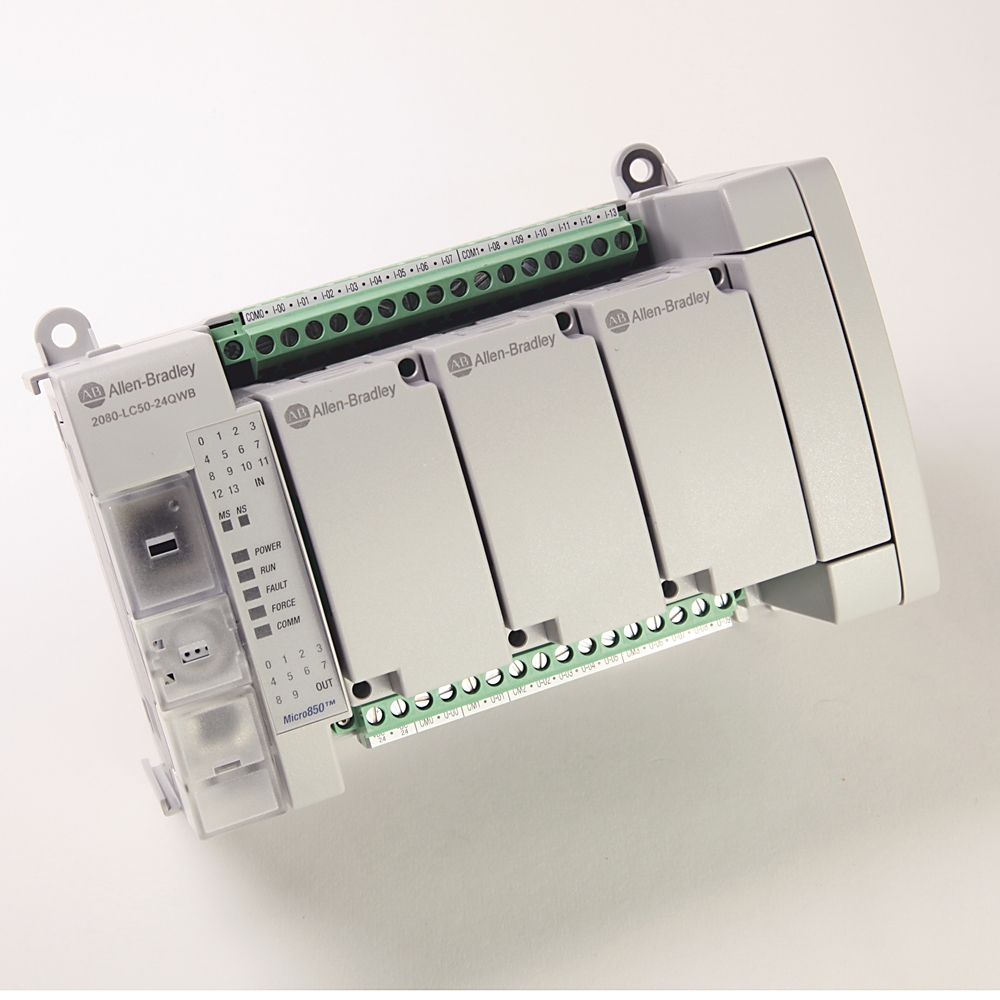 Rockwell,2080-LC50-24QWB,Micro850 24 I/O EtherNet/IP Controller