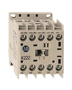 Miniature control relay. 110V DC. 2NO-2NC