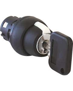 800F 2 Position Key Selector Switch - Plastic. Maintained. Right Key Removal. Key Code 455.