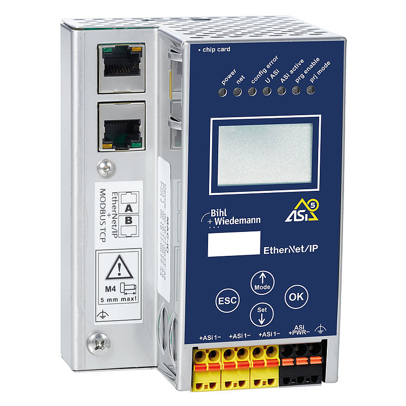 24 Volt EtherNet/IP Modbus TCP Gateway