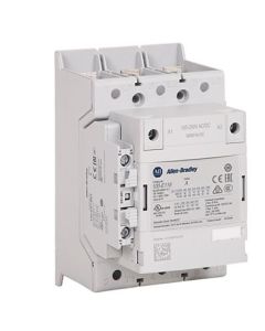 100-E MCS-E Contactor, 205A, AC3 duty, 100-250V AC 50/60Hz / 100-250V DC Electronic Coil w/ PLC Interface, 1 N.O.  1 N.C.