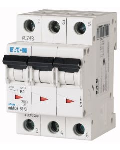 MCB 25A C 6KA 3POLE. mMC6-C25/3