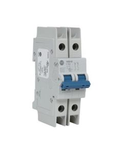 Miniature Circuit Breaker, Standard configuration, AC, 2 Pole Configuration, Trip Curve C, 3 A