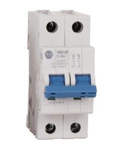 Miniature Circuit Breaker, Supplementary Protectors, 20A. 2-pole. Type C. Trip 5…10n