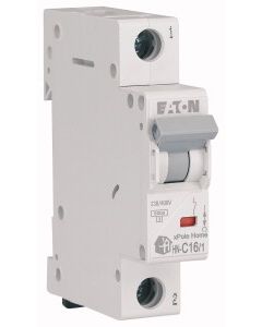 Miniature circuit breaker (MCB), 16 A, 1p