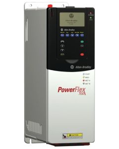 PowerFlex700 AC Drive, 400 VAC, 3 PH, 205 Amps, 110 kW Normal Duty, 90 kW Heavy Duty, IP20 / Type 1, with conformal coating, No HIM  (Blank Plate), No Brake IGBT, Without Drive Mounted Brake Resistor, Second Environment Filter per CE EMC directive (89/336