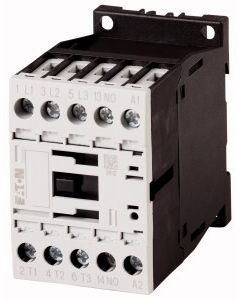 Contactor, 3 pole, 380 V 400 V 4 kW, 1 N/O, 230 V 50/60 Hz, AC operation, Screw terminals