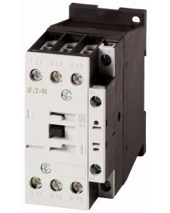 Contactor, 3 pole, 380 V 400 V 7.5 kW, 1 NC, 230 V 50/60 Hz, AC operation, Screw terminals