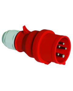 QUICK-CONNECT plug  16A  5p  400V  6 h,  IP44