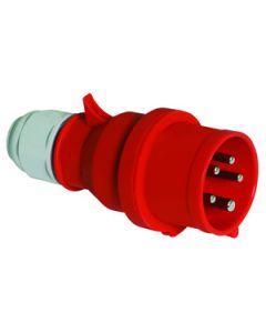 QUICK-CONNECT plug  32A  5p  400V  6 h,  IP44