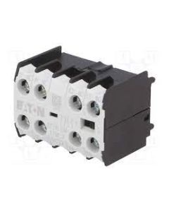 Auxiliary contact module, 4 pole, 3 N/O, 1 NC, Screw terminals