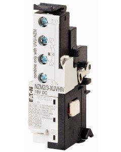 Undervoltage release, +2early N/O, for delay unit. NZM2/3-XUVHIV