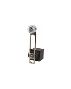 Adjustable roller lever, D=18mm, metal.  LSM-XRLA