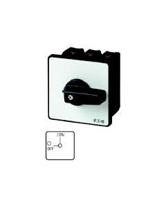 On-Off switch, 3 pole, 63 A, flush mounting