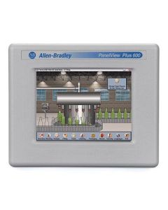 PV+6 CE 4.1,600, Colour Touch 24Vdc PanelView Plus 6 600 Terminal, 5.7in Colour, Touch Screen, Ethernet and RS-232 Communication, DC Input, Windows CE 6.0