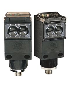 PHOTOSWITCH Photoelectric Sensor, Standard (On / Off), Polarized Retroflective, 4.87m (16ft), 70-264V AC/DC, SPDT EM Relay, Mini Quick-Disconnect