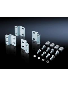 Mounting plate attachment for CM, one-piece consoles TP, pedestals, for high dynamic loads