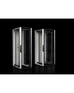 Network/server rack VX IT with glazed door, with 482.6 mm (19") mounting angles, dynamic