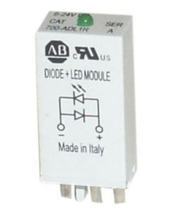 700-H General Purpose Accessories, Diode with LED Surge Suppressor, 6...24V DC  (Pkg. Qty. 10) , 700-ADL1 *For use with 700-HC .