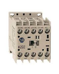 Miniature Control Relay, IEC, 525V AC 50 Hz / 600V AC 60 Hz, 3 NO & 1 NC, Silver Bifurcated Contacts, Screw Terminals, Single Pack