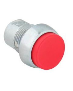 800F Push Button -  Metal, Extended, Red