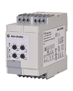 Single Phase Voltage Relay, 2...500V AC/DC max monitoring, 24/48V AC/DC control power