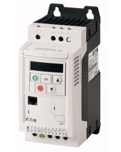 Variable frequency drive, 400 V AC, 3-phase, 2.2 A, 0.75 kW, IP20/NEMA 0, Radio interference suppression filter, FS1