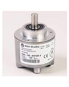 842E EtherNet/IP Multi-Turn Encoders, Multi-turn (4096 turns), Solid shaft 10 mm, M12 connector, 262,144 (18 bit) steps per revolution