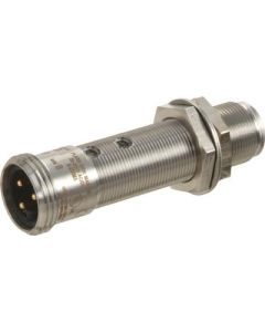 Proximity Sensor, 2-Wire AC/DC, 18mm Diameter, Shielded, Tubular:Stainless Steel, Metal Face, 5mm Sensing Distance, N.O. Output, Mini QD