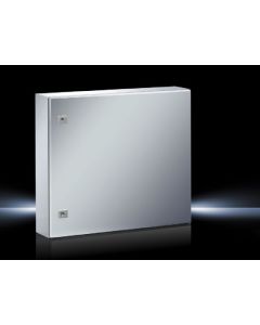 KEL Ex enclosure, WHD: 600x600x210 mm, Stainless steel 1.4301, with mounting plate, Empty enclosure with hinged door