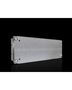 Partial mounting plate for compartment side panel