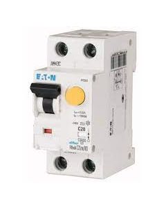 RCD/MCB combination switch, 40A, 30mA, miniature circuit-br. type B trip characteristic, 1-phase+N, residual current circuit-br. trip characteristic: A.  FRBMM-B40/1N/003-G/A	