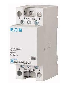 Installation contactor, 24 VAC/DC, 4N/C, 25A