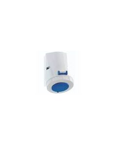 Wall mounting socket outlet 16A 3p 230V 6h IP67 dimension of enclosure: 87x64 mm