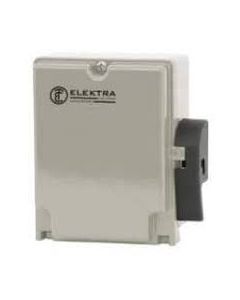 ELEKTRA 4x63A, PE Terminal, Aluminium enclosure - RAL 7035, IP67