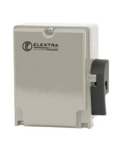 3x25A, N+PE TERMINAL- DS25-01/A ALUMINIUM ENCLOSURE - ISOLATOR