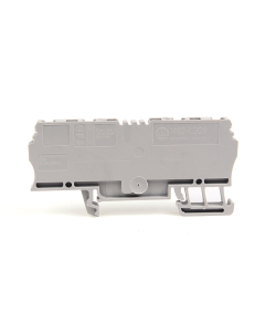 1492-J IEC Terminal Block, Two-Circuit Feed-Through Block, 2.5 mm (# 24 AWG - # 12 AWG), Two level block with a 249 ohm resistor between the 2 levels, Black (Standard), 