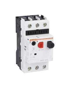 Motor protection circuit breaker, IEC breaking capacity Icu 100kA at 400V, 0.63...1A