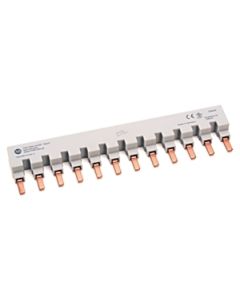 Busbar, 1-Phase, 12 Pin, for 12 Circuit Breakers