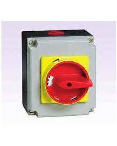 125A 4Pole, 380 - 440 Volts, 60Hz Load Break Switch (LBS)    (LBS) in Aluminium enclosure 