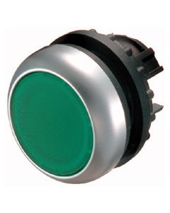 M22-D-G - Pushbutton, flush, green, momentary