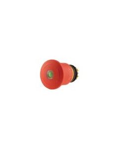 Emergency-stop pushbutton, D=45mm, illuminated, turn-release